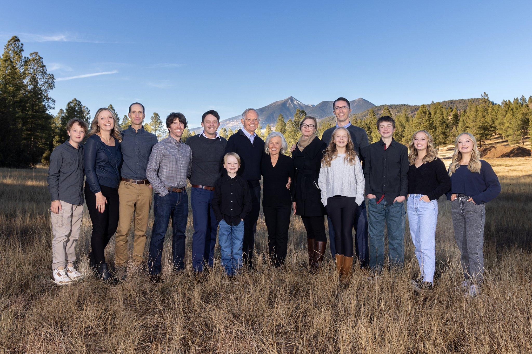 Family portrait Arizona outdoor