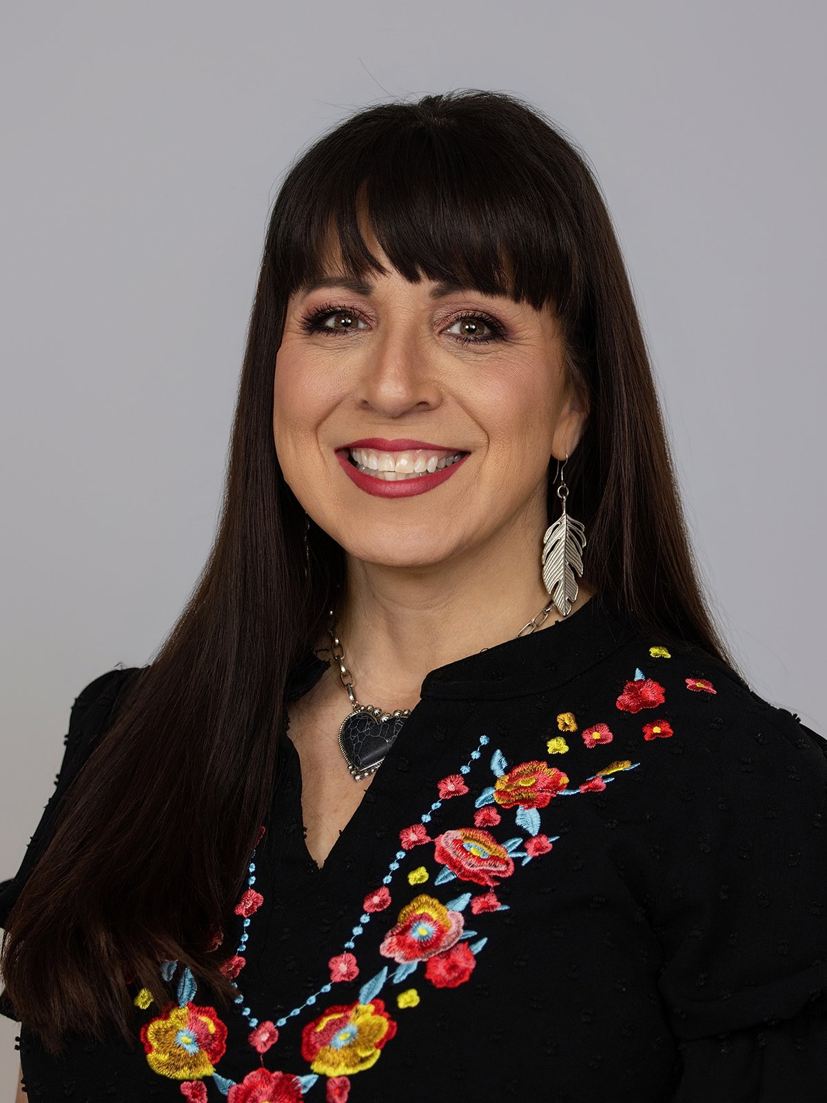 Professional black and white portrait
